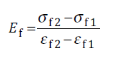 فرمول محاسبه مدول الاستیسیته خمشی پروفیل